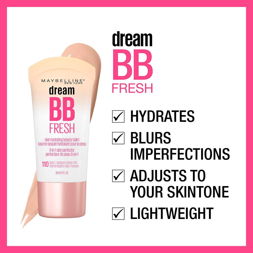Maybelline Dream Fresh BB Cream 110 (light/medium) - Light/Medium