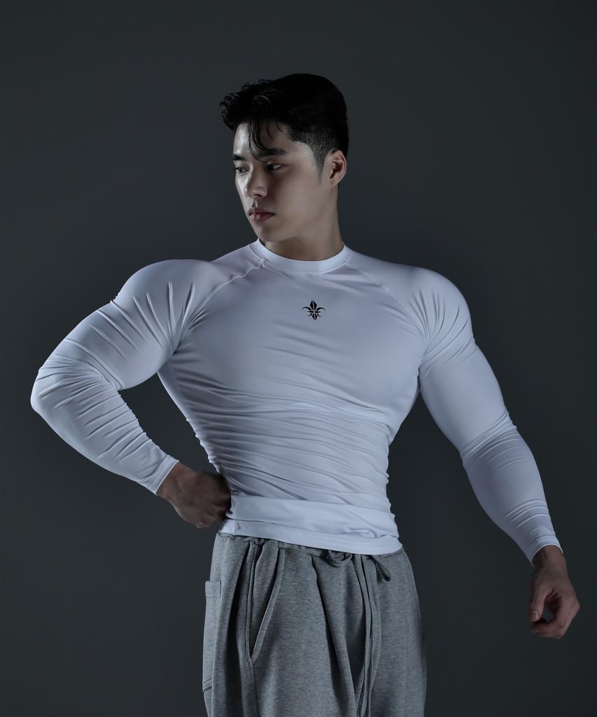 Camid Compression Functional Techfit Long Sleeve [White]