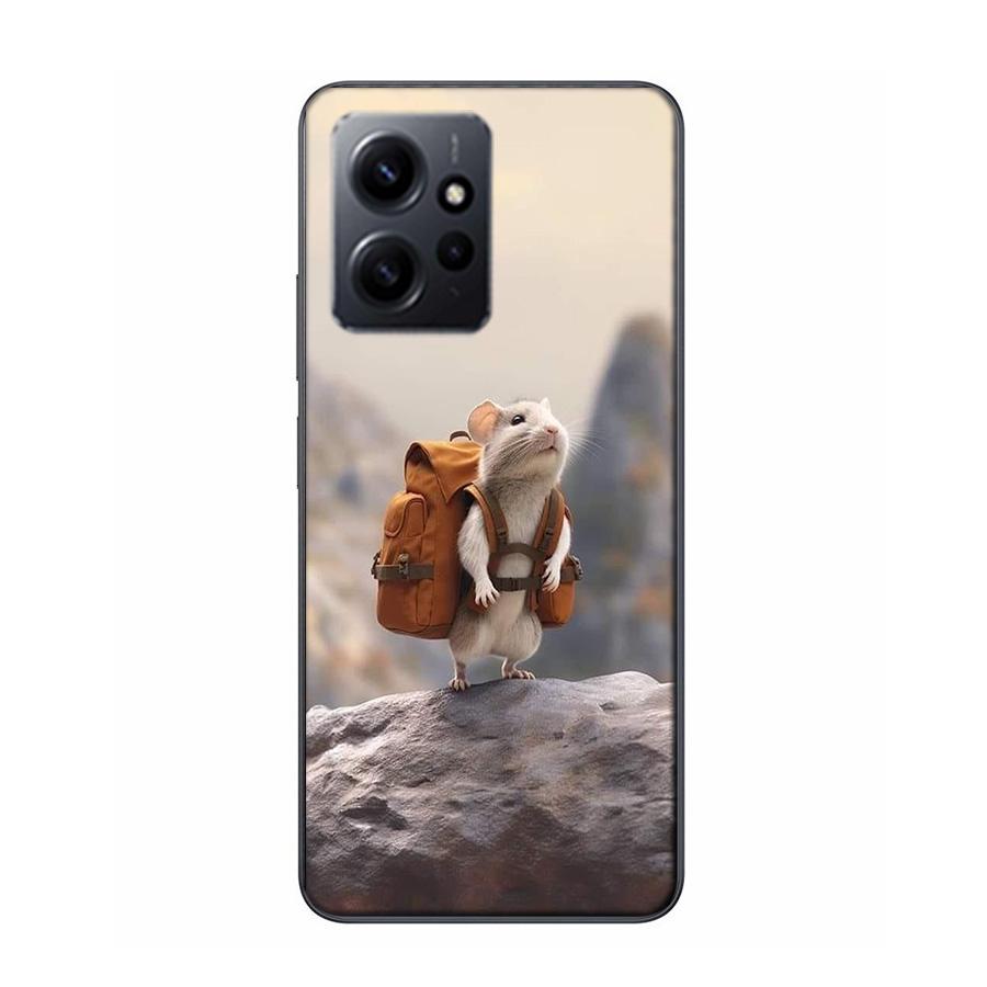 

Cute Hamster Phone Case For Redmi 12 13C 12C 15C 9 10 10C Note 13 Pro Plus 14 15 Pro 9T 9C 9A TPU Soft Cover Clear Cell Cases Sh Redmi Note 14 5G