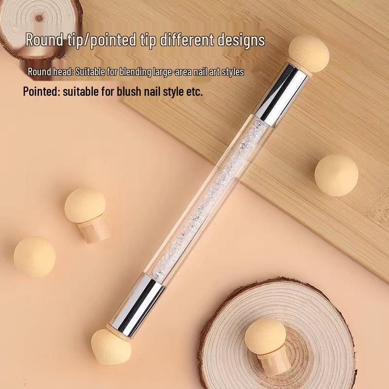 

Nail Art Gradient Sponge Dotting Pen for DIY Salon