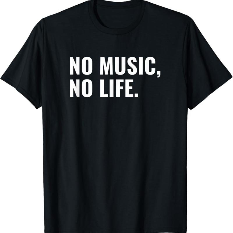 Pas de vie musicale pour musiciens et amoureux t-shirt S