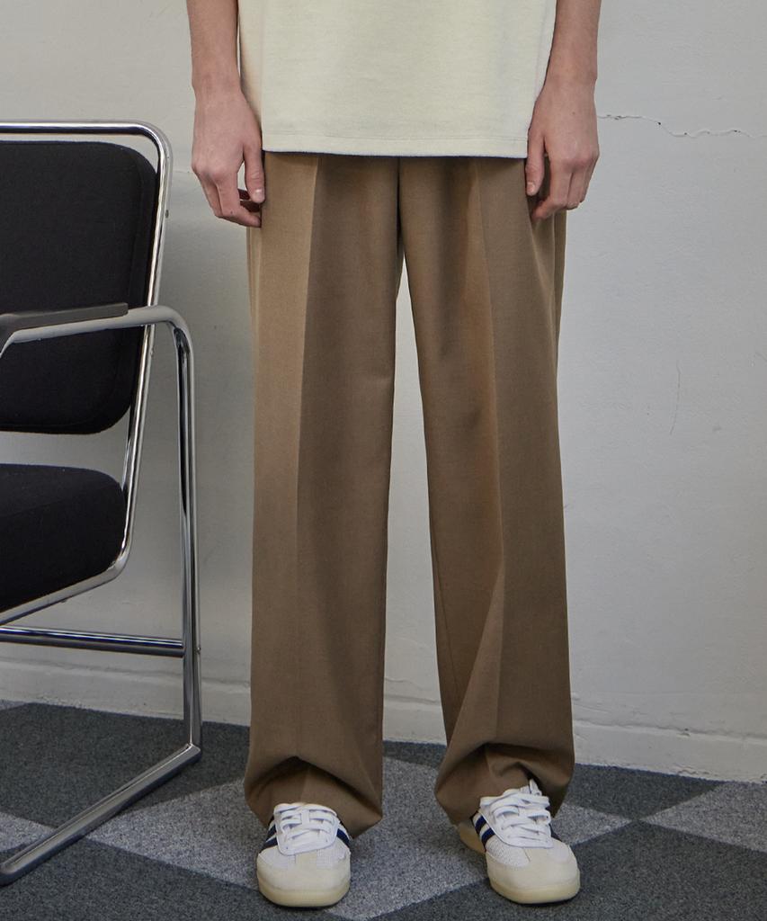 Ahidu Tailored Air Summer Adjust Slacks_Warm Brown