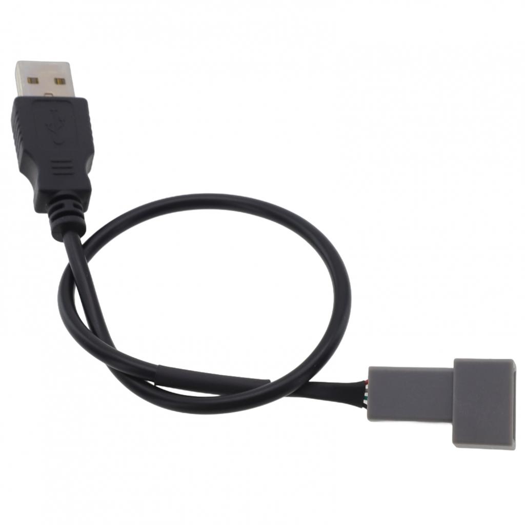 4Pin Socket Cable Car Audio USB Cable Radio USB Adapter