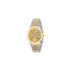 Crepha Analog Men's Waterproof Watch Metal Band Gold SV-AM269-CHT