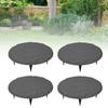 Outdoor Step Stones Decorative Polypropylene Resin Stepping Stones with Ground Stakes for Lawn Garden  Way