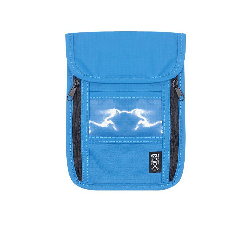 RFID Blocking Anti-Theft Lanyard Bag for Keys & Passport