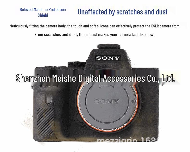 A7II/A7RII/A7SII Camera Silicone Case - Anti-slip, Dustproof, Anti-collision