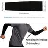 Ice Silk Sun Protection Arm Covers Unisex Elbow Cover Outdoor Cycling Running Fishing Skiing Driving Cool Anti-UV Arm Sleeves