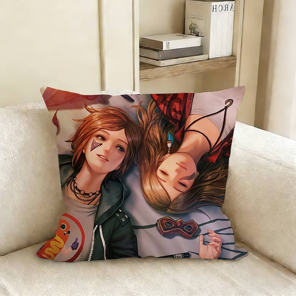 Game L-Life Is S-Strange Pillow Case Living Room Sofa Cushion Cover Suitable For Home Bedroom Room Decoration