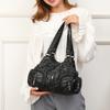 Retro Women's Handbag - Stylish, Large-capacity, Single-shoulder Crossbody Bag