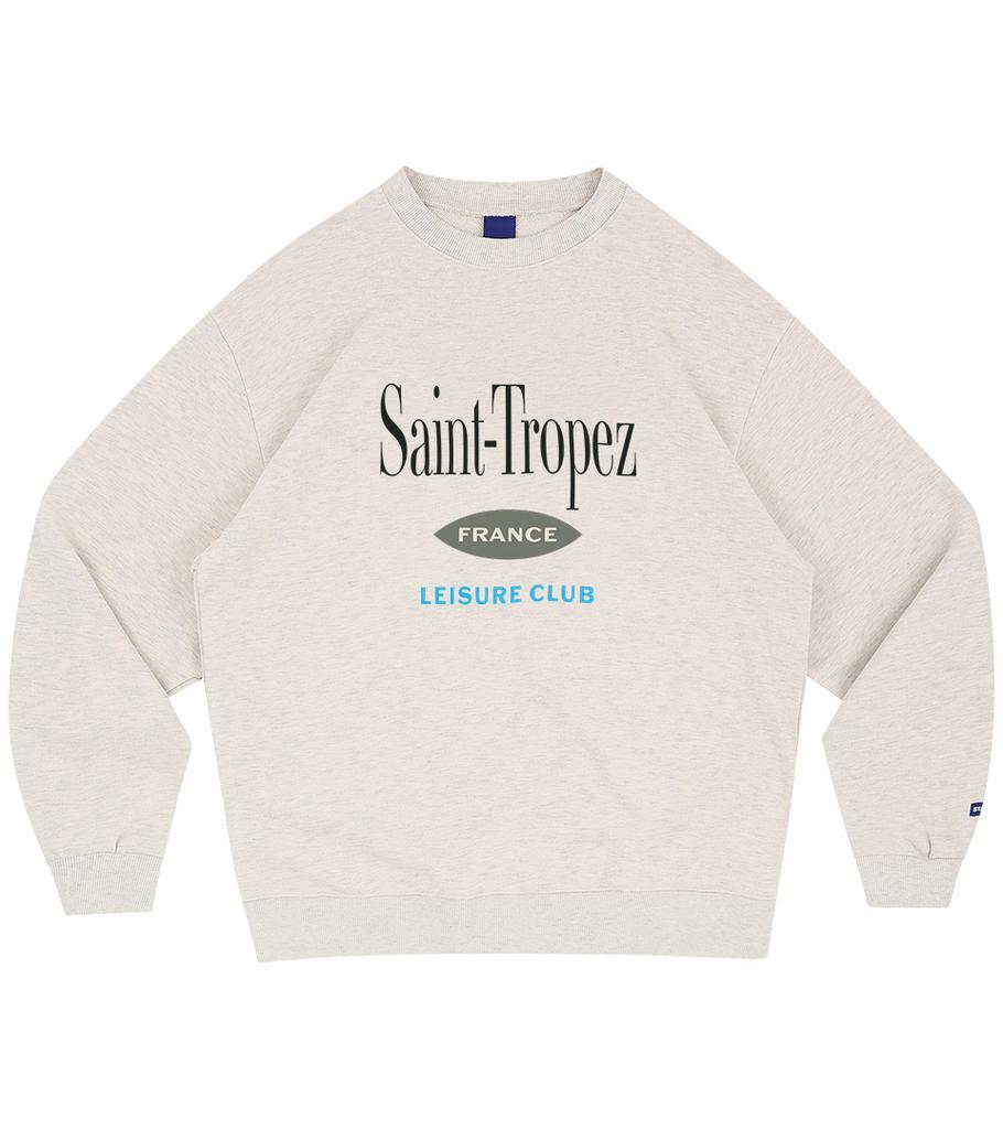STAFFONLY Saint Tropez Sweatshirts (Melange Ivory)