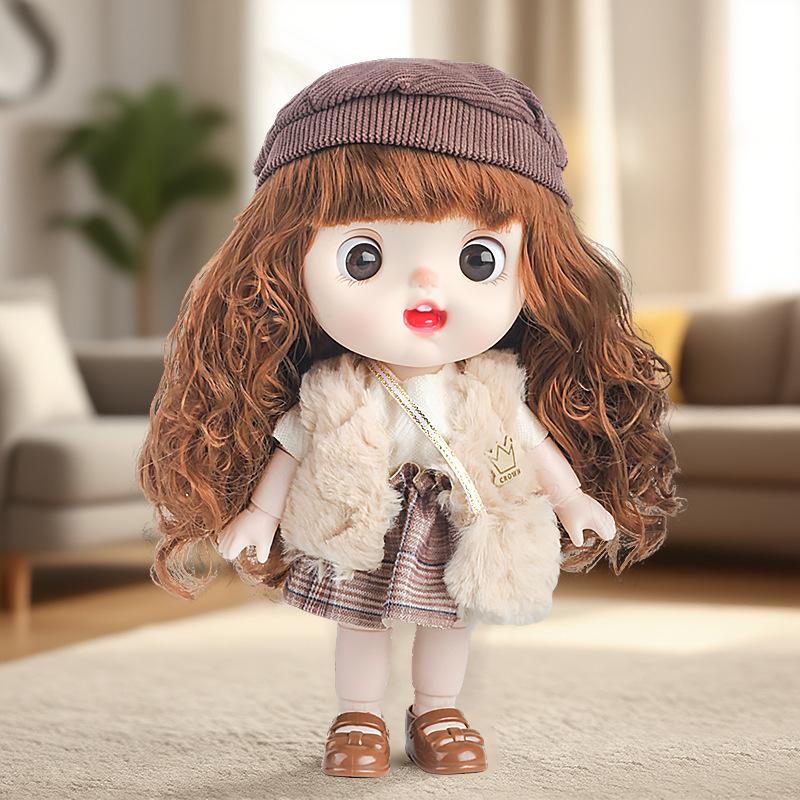 Children's Doll Toys, Dress-up Dolls, Realistic Baby Dolls, Girl's Doll Gift Box, Birthday Gift for Girls
