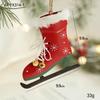 Cartoon Angel Girl Christmas Decorations Multicolor Wrought Iron Drop Ornaments Festival Accessories Handicraft