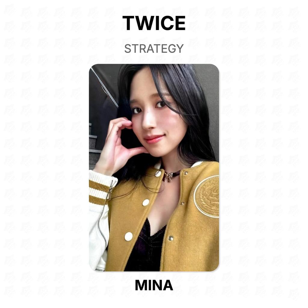 Twice STRATEGY Offizielle Fotokarte