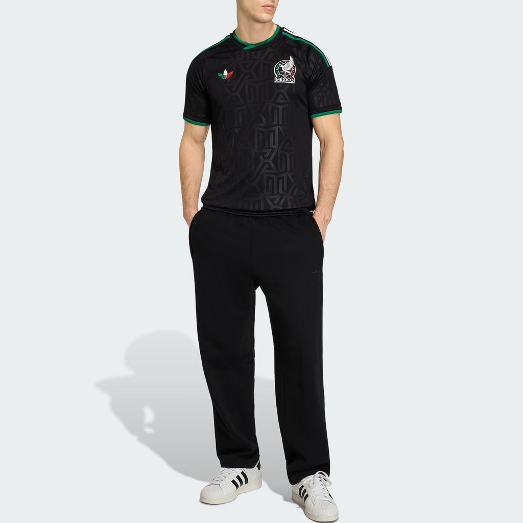 adidas Mexico 2026 Third Stadium Jersey Black Men Tops JL8545