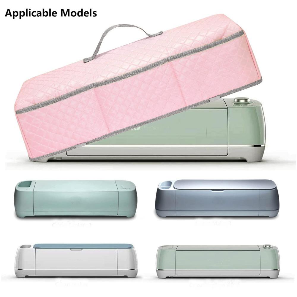 Складной мягкий пылезащитный чехол для Cricut Maker 3/Maker 4/Explore Air 2/Explore 3/Explore 4 розовый