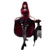 Dark Gothic Halloween Costume Ladies Dress Dovetail Witch Vampire Bride Show Costume