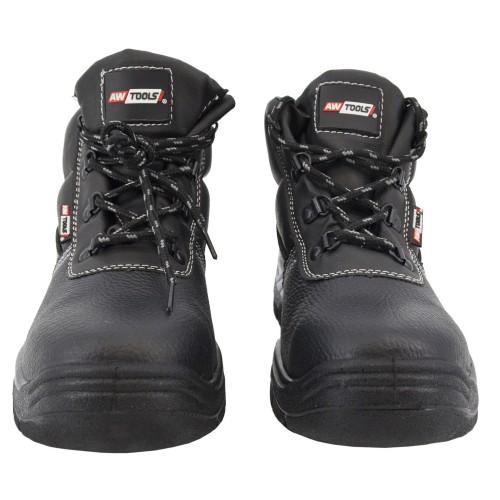 AW Tools Mens Bolzano Cowhide Leather Safety Boots
