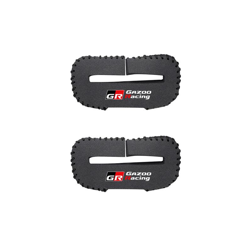 Car Anti-Collision Anti-Scratch Seat Belt Buckle Protector Cover Sticker For Toyota GR Crown Yaris Corolla Prius Auris CHR Camry QV7