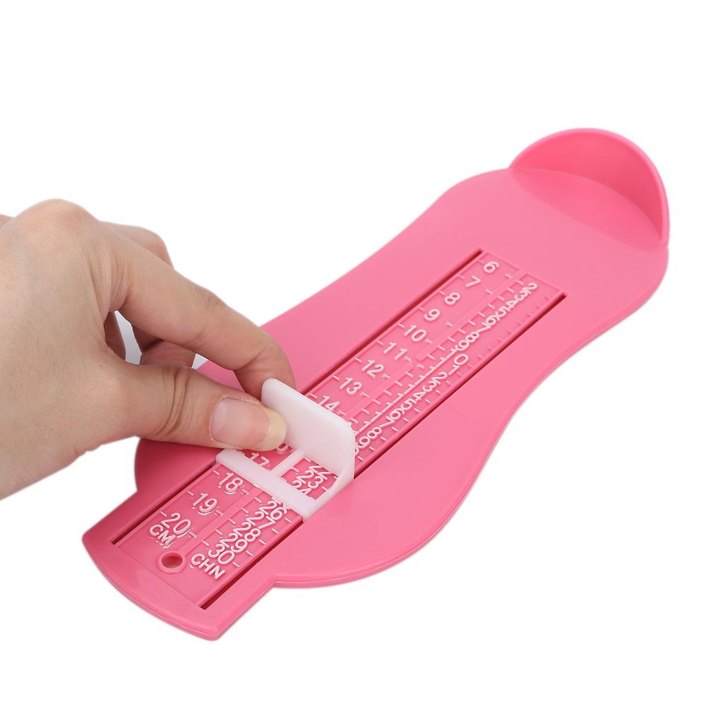 Foot Measuring Device Kids Baby Shoe Feet Measuring Ruler Tool for Buying ShoesPink