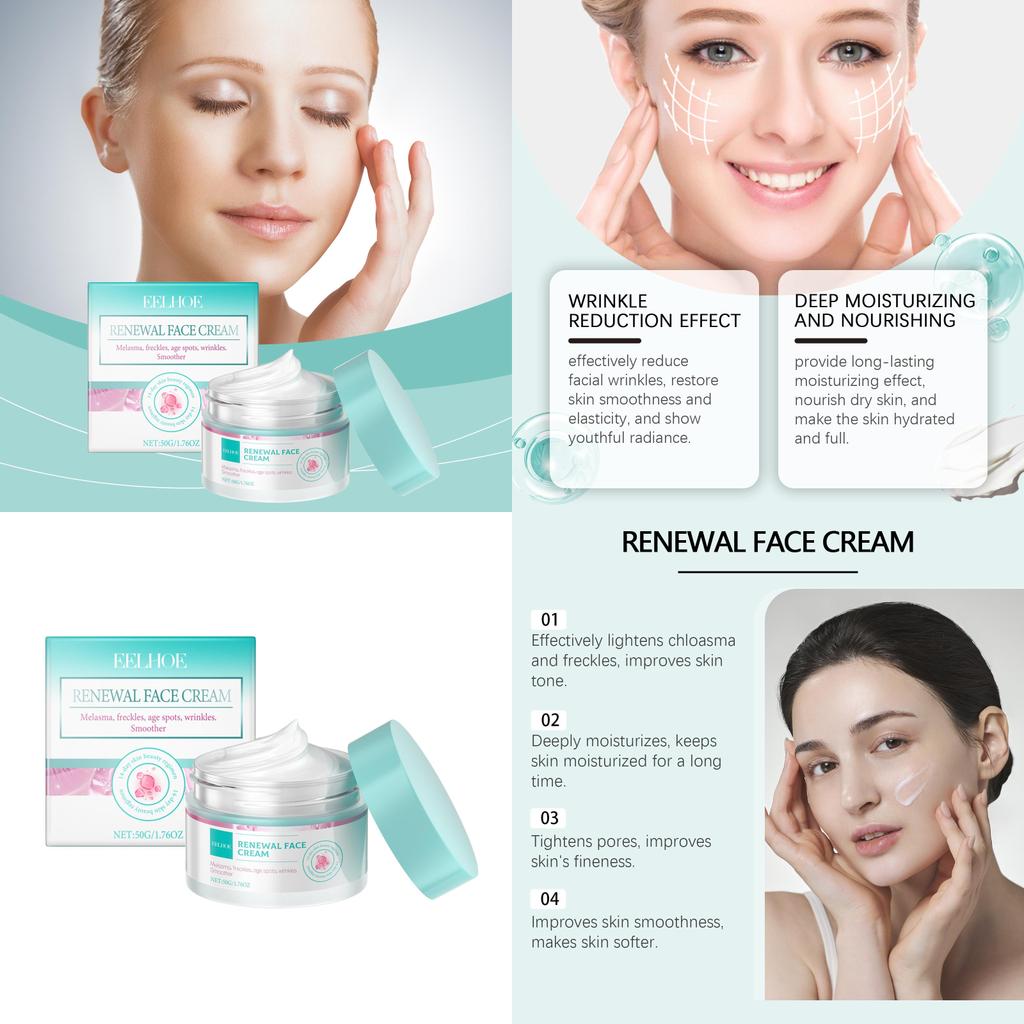 Eelhoe Nourishing Facial Cream Luxurious Hydrating Moisturizer For Soft Radiant Skin