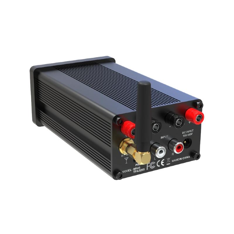 300W+300W TPA3255 High Power Amplifier Stereo PC UI DSP Amplifier Desktop Class D BRU5