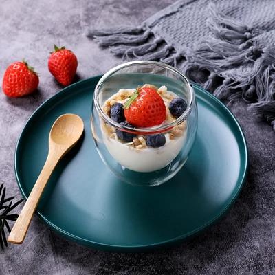 Minimalist Double Wall Glass Cup Heat Insulation Transparent Handmade Tea Drink Cups MINI Whisky Glasses Espresso Coffee Mug
