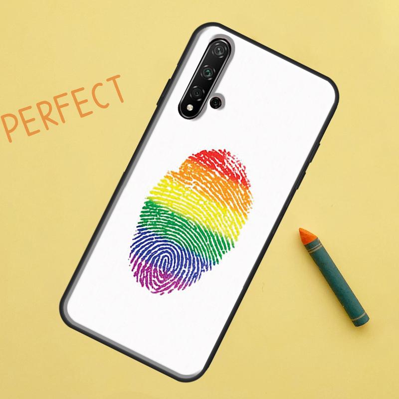 LGBT PRIDE GAY Case For Huawei P30 Pro P20 P40 Lite Nova 8i 7i 3i 11i 5T 9 10 SE Y60 Y61 Y70 Y90 P Smart Z