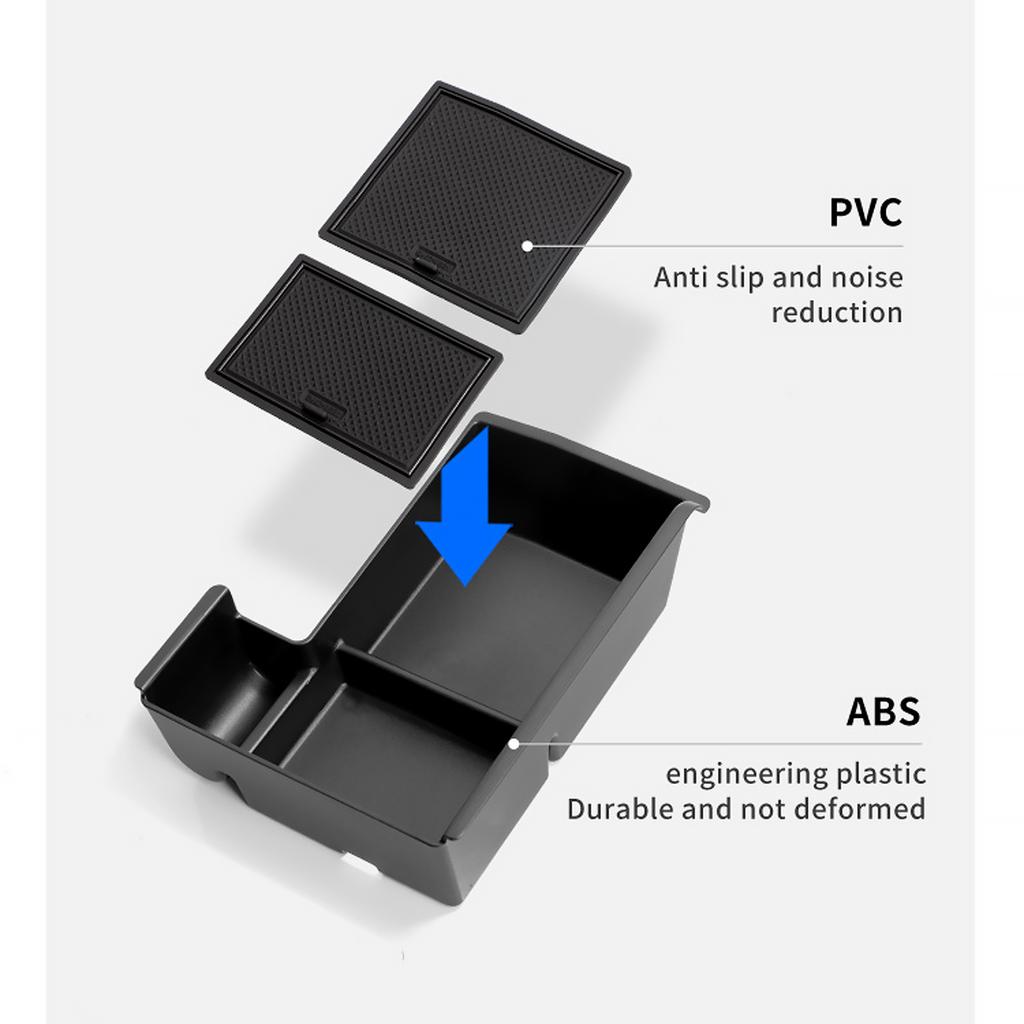 For BYD Seal U DMi 2025 Center Console Organizer Tray Armrest Storage Box Layered Storage Box for Song Plus DMI Accessories RHD