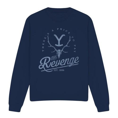 Yellowstone Unisex Erwachsenen Revenge Skull Sweatshirt