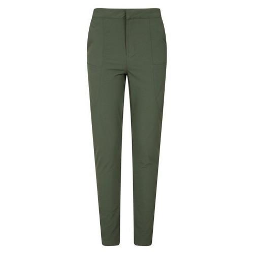 Pertemba Fr - Apparel Women's Khaki Mountain Warehouse / Kesugi Slim Hiking Trousers Uk Size 12