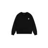 Mens Embroidered Crewneck Sweatshirt Loose Fit Heavyweight Cotton Pullover Couples All Season