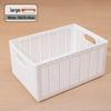 Foldable Wardrobe Organizer: Divided Storage Box for Clothes, Socks, and Underwear