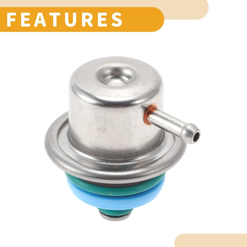 UXCELL Fuel Pressure Regulator for Ford E-150 2004 No.PR351 Metal 20-70 Psi