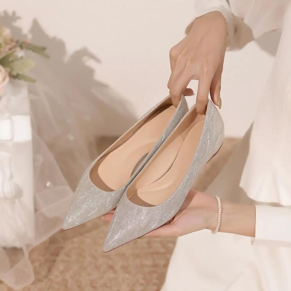 

Обувь для женщин Нескользящая повседневная женская обувь на плоской подошве с острым носком. Сегодня в продаже. Удобная и элегантная. Популярная. Модная. Низкая цена. 42