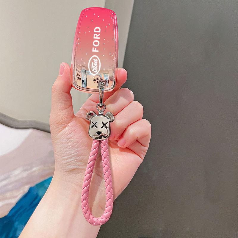 Ford Prado Key Cover: Durable, Anti-Drop Shell for Taurus, EcoSport - Creative Decoration