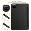Case for Pad 6 Pro 11 / Pad 6 11'' , Ultra-Thin Folding Folio PU Leather Stand Cover Soft Silicone Back Shell