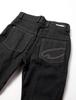 KOMINE Premium Vented Leather Jeans for Motorcycles Black WM 966 Genuine Leather CE Standard for and Autumn PK-632 Spring, Summer,