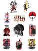 Anime Patch Hatake Kakashi Iron-On Transfers For Clothing Diy T-Shirt Gaara Thermal Transfer Sticker Stripe For Jacket