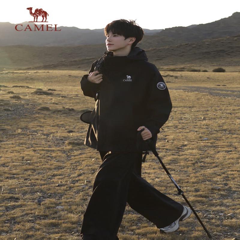 Camel Men's 3-in-1 Waterproof Hardshell Jacket with Fleece Liner