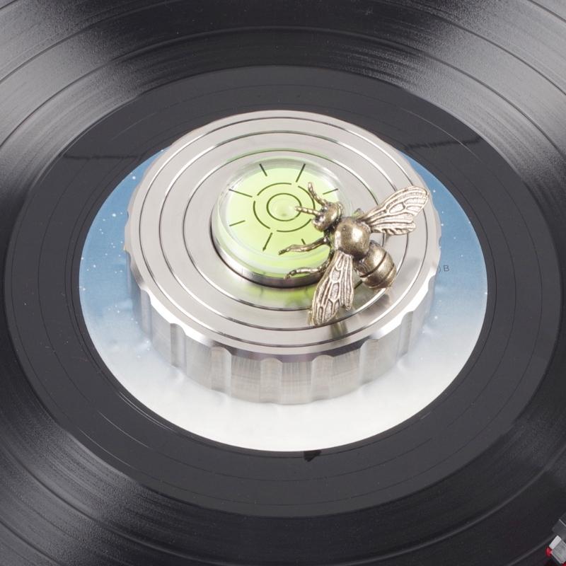 Stainless Steel Record Weight Adjustable Turntable Stabilizer with Nonslip Grip Recording Stabilizer for Recording Use