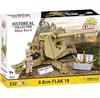 Plastic Constructor Cobi Anti-aircraft Gun Flak 18, 232 Parts, Scale 1:35