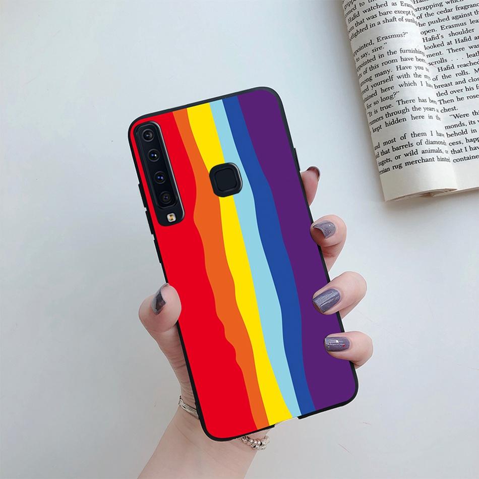 Flower Phone Case For Samsung A9 2018 A920 SM-A920F Back Cover Silicone Painted Soft Fundas for Samsung Galaxy A9 A 9 2018 Cases