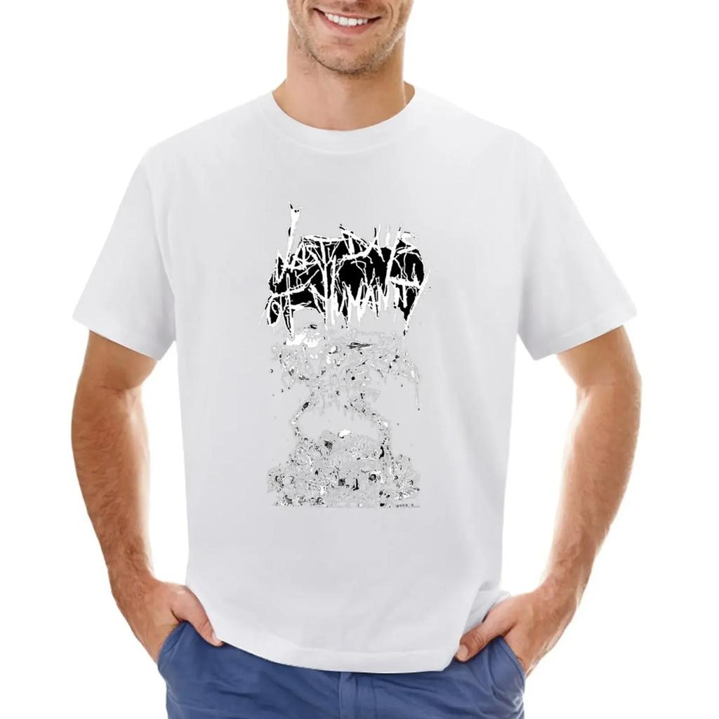 boys animal print Aesthetic clothing clothes last days of humanity T-shirt  graphic t shirts  harajuku