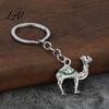 Portable Camel Charm Alloy Keychain for Backpack Animal Shaped Metal Key Ring Keyring Pendant Handbags Backpack Decorative Accessories Pendant