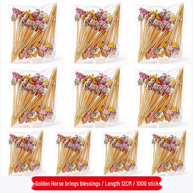 Disposable Bamboo Fruit Picks