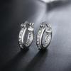 New Copper Crystal Zircon Earrings for Women Fashion Jewelry Christmas Gifts Wedding Party Earring