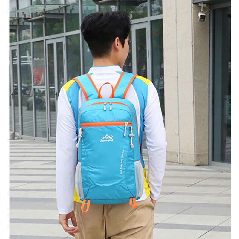 Men s Foldable Ultralight Outdoor Travel Backpack One Size