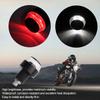 2Pcs LED Motorcycle Handlebar Light Grip Turn Signal Bar End Plug Lamp