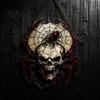 Retro Dark Aesthetic Room Decor Vintage Gothic Spider Sun Catcher, Stained Glass Style Shaped Suncatcher, Acrylic Skull Wall Pendant Spooky
